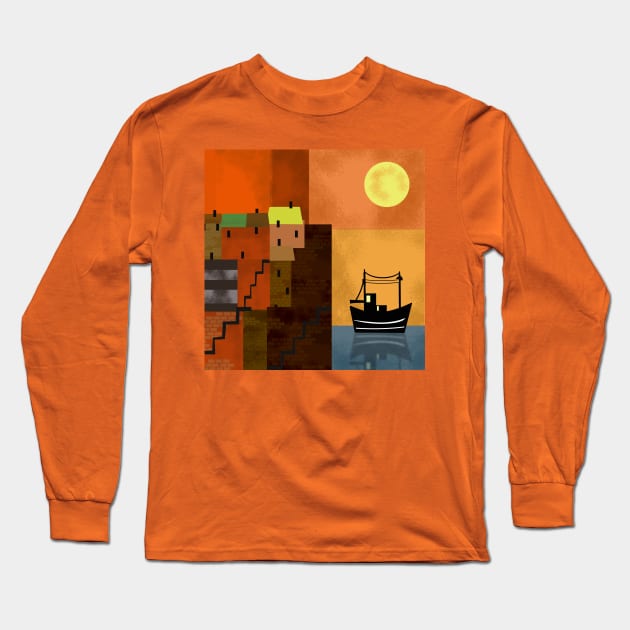 Harbour Long Sleeve T-Shirt by Scratch